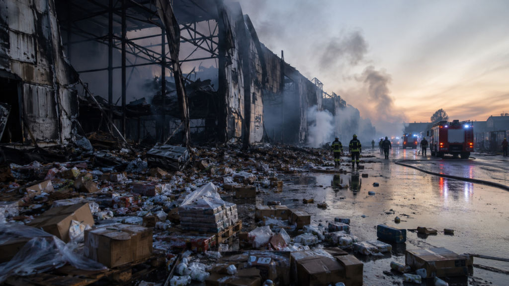 Під Києвом знищені склади відомих брендів: що відомо після атаки РФ