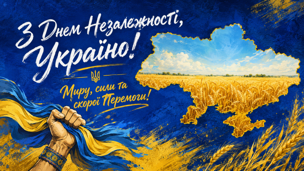 Привітання з Днем Незалежності України у віршах