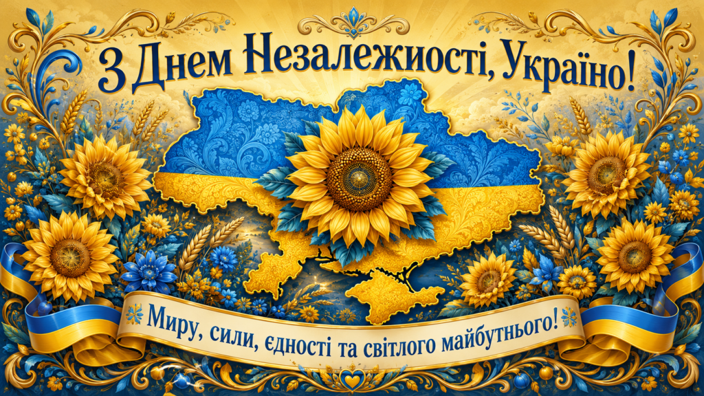 Сучасні привітання з Днем Незалежності