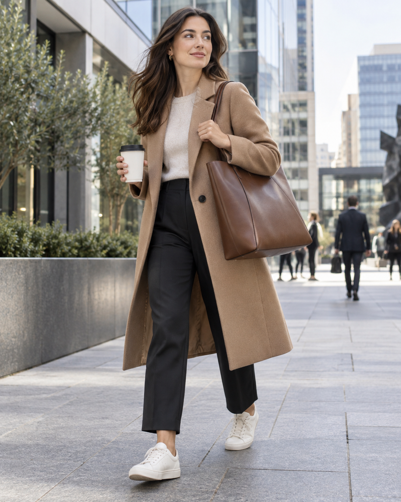 Місткий шкіряний tote