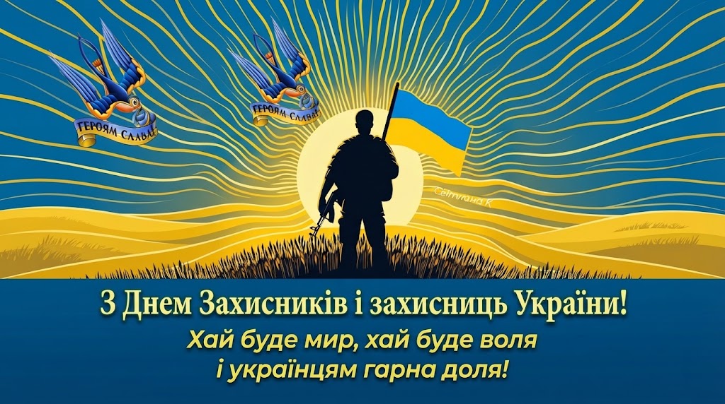 привітання з Днем захисників і захисниць у віршах