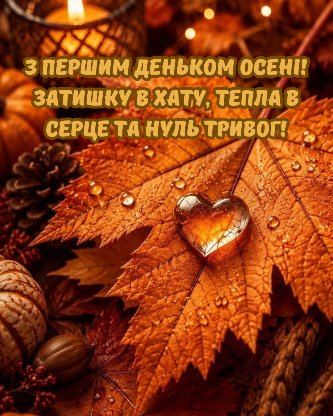 перший день осені привітання та картинки - фото 905249
