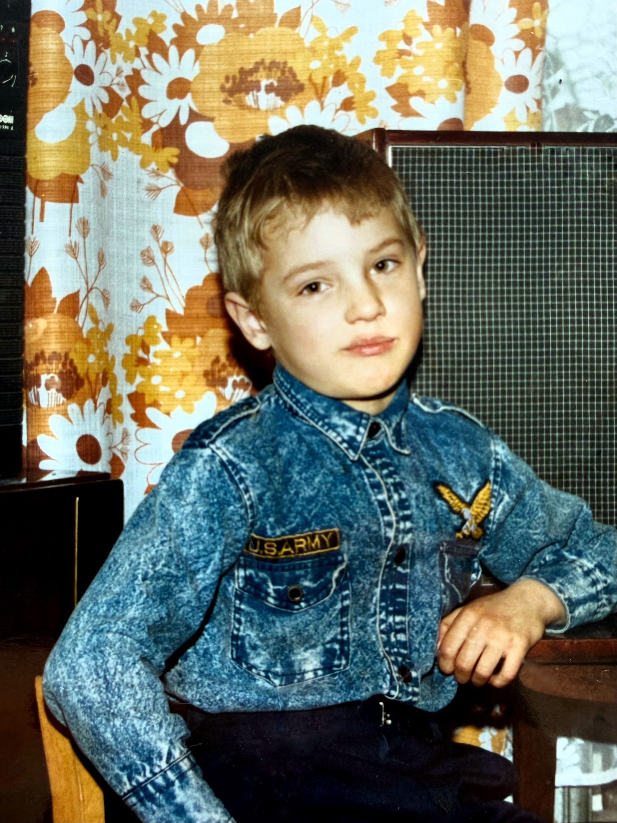 Вадим Олійник у школі Вадим Олійник у школі