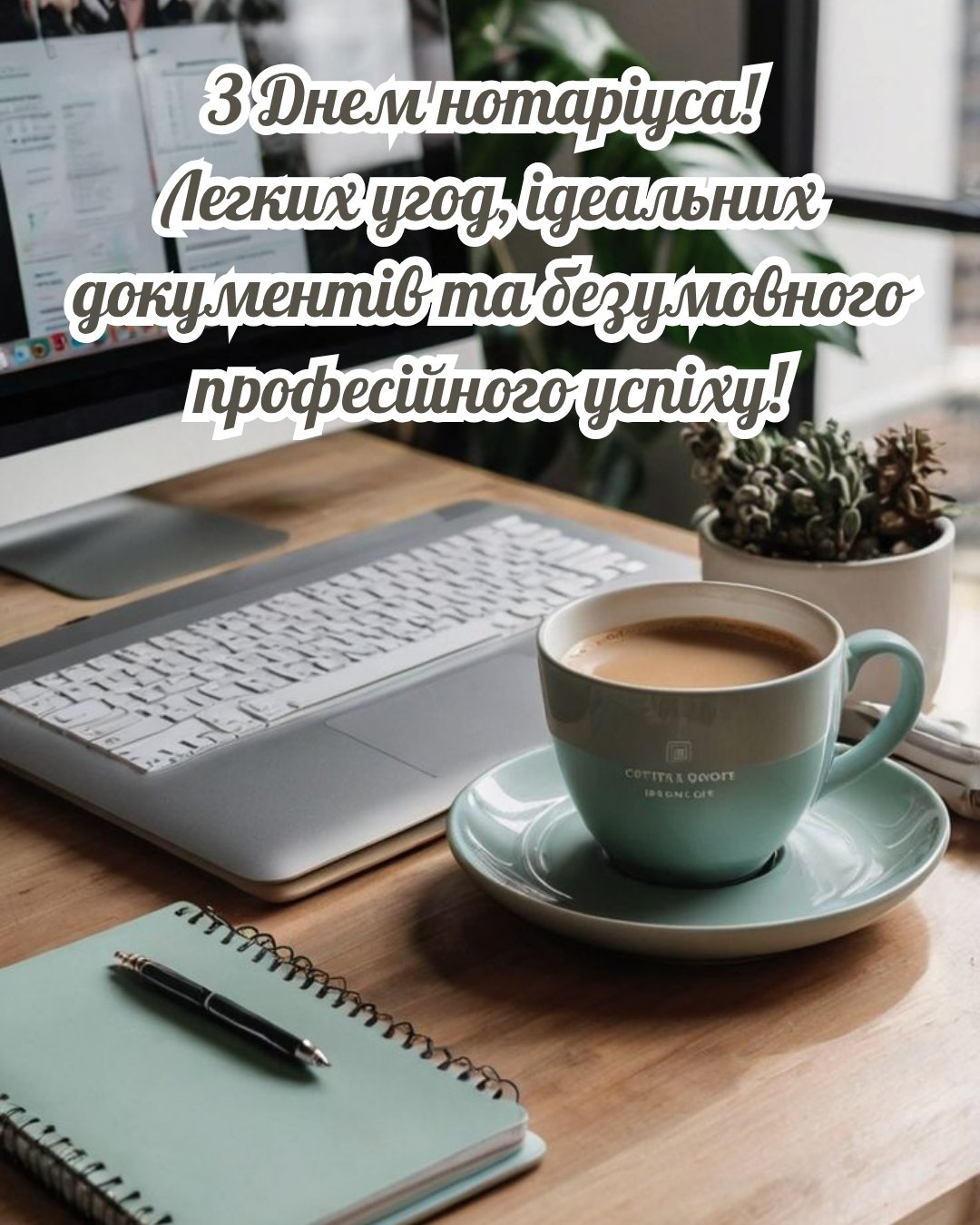 привітання нотаріусам українською мовою
