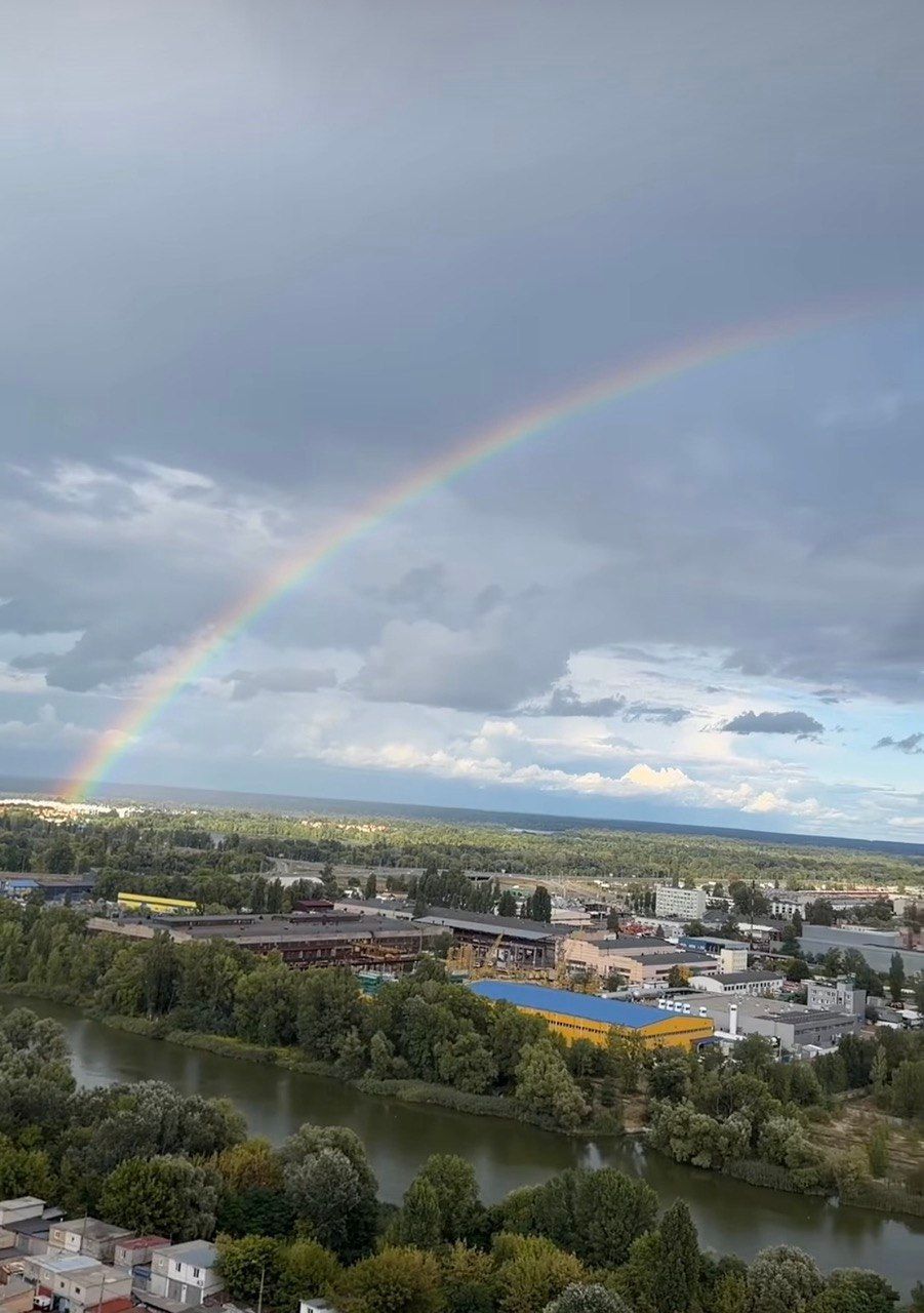 Вагітна Соломія Вітвіцька побачила веселку під час фотосесії - фото 908277