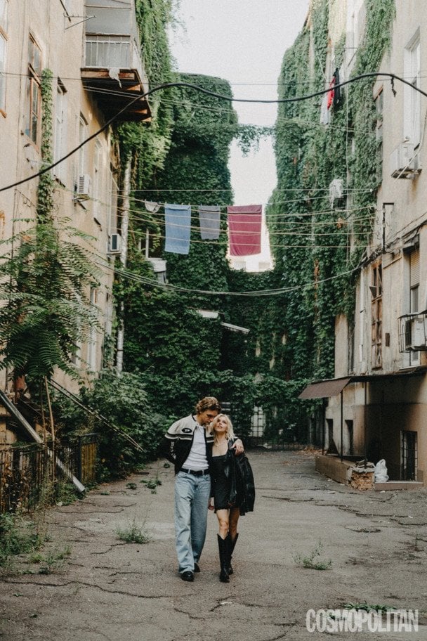 Маша Кондратенко й Юрій Чайка / © Cosmopolitan